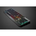 Gaming Keyboard RGB Mechanical Feeling - Wired Waterproof Keyboard. 