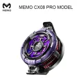 MEMO CX08 Pro Mobile Cooler Phone Radiator With AI and Pro Model 2 Gear Magnetic Phone Cooler for PUBG and Different Games. 