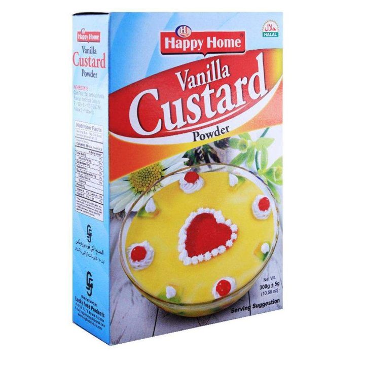 Happy Home Vanilla Custard Powder 250gm.