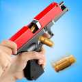 Glock Toy Gun for Kids - Shell Ejection Soft - Premium Soft Bullet l - Soft Bullet Gun with Shell Recoil - Gift for kids & adults. 