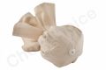 Neeraj Cotton Jalebi Cloth for Professionals - White. 