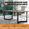 V Shape 2X Coffee Dining Table Legs Bench Steel Metal Industrial Look Use for every purpose. 