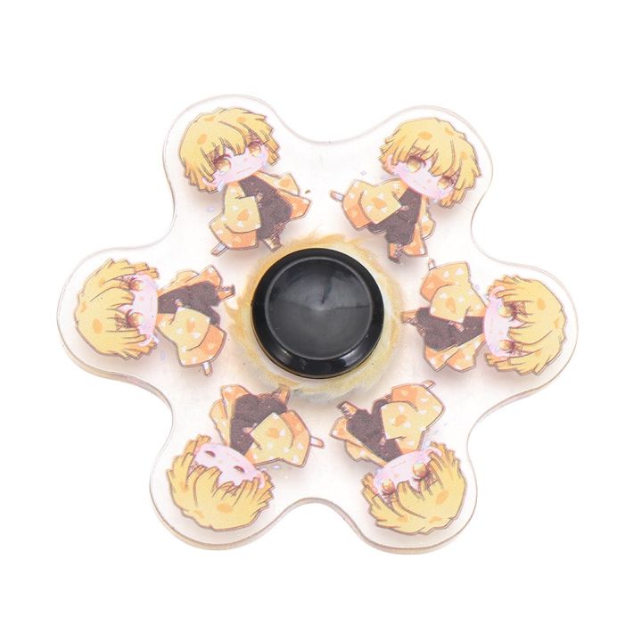 FENGLIN Gifts Fingertip Gyro Anime Fidget Spinners Fidget Toys Relief Stress Demon Slayer Mute for Kids Antistress