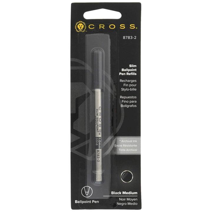 Cross Slim Black Refill (For Click) 8783-2