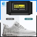 New Disposable Shoe Shine Wipes 80 Wipes Per Packet Removes Dirt & Stains, Instant Shoe Cleaning Wipes, Shoe Cleaning Wet Wipes, Sneaker Cleaners, Quick Shoe Shine. 