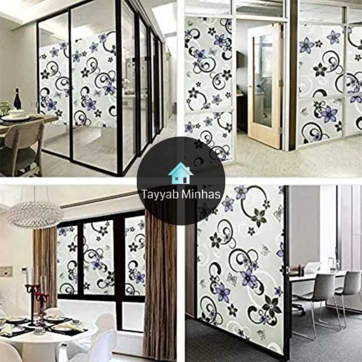glass paper / window protection film / door glass frosted paper film ...
