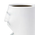 Ceramic Coffee Mug Stylish Ceramic Tea Cup with Biscuit Holder Creative Face Shape Water Cup for Home Office Buy Cute Ceramic Mug. 