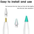 Pencil Tip Cover for Apple Pencil 2Nd 1St Generation Mute Silicone Nib Case for Pencil Cover Skin Screen Protector Mix. 