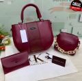 bags for woman styles bag New Stylish Pro Multicolour 3 Pcs Pu Leather Soft Ladies bags For Womens. 