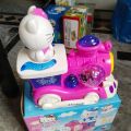 HELLO KITTY Engine Toy For Kids With 3D Lights And Music. 