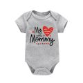 New Summer Baby Clothes My Heart Belongs to Mommy Baby Romper Cotton Baby Boy Clothes Bodysuit Baby Girl Clothes Summer 2021. 