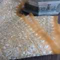 2.25 yard | FANCY EMBROIDERED WIDE PATCH LACE FOR WOMEN CLOTHES | tilla work. 