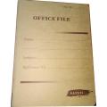 Office Card File Brown (Thick) (50 Pcs). 