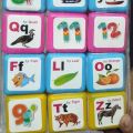 ABC Numbers Blocks for Toddlers - Alphabet And Number Blocks - Montessori Stacking Letter Preschool Learning Toys - Kindergarten Toys. 