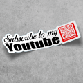 Customized Design Your Own Personalized Social TikTok, Instagram, Snapchat, Google, Bank, Facebook Stickers Decals Text Name Image Photo QR Code. 