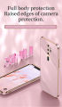 For OPPO A9 2020 / OPPO A5 2020 Back Cover Shiny Plating Square Bumper Soft Silicone Shockproof Protective Case. 