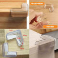 Furniture Cover Silicone Table Corner Protectors Silicone Protector Table Soft Baby Proofing Rubber Corner Guards & Edge Protectors For Furniture - 4/8/12 Pcs. 