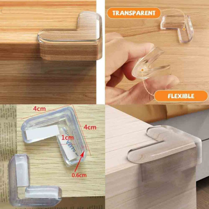 Furniture%20Cover%20Silicone%20Table%20Corner%20Protectors%20Silicone%20Protector%20Table%20Soft%20Baby%20Proofing%20Rubber%20Corner%20Guards%20&%20Edge%20Protectors%20For%20Furniture%20-%204/8/12%20Pcs%20-%20Image%204