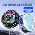 sl18 Tec Cooler Magnetic Phone Cooler with Temperature Display for iPhone Android Phone Tablet Game Cooler Cooling Fan. 