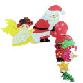 Christmas Door Decoration Seamless Santa Clause Frame Trinkets. 