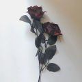 Gothic Black Rose Artificial Flowers  Flowers Valentine Roses Flowers Lonni. 