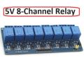 8 channel 5V Relay module 10A 250V AC for Arduino. 