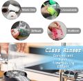 Glass Rinser Automatic Dishwasher High Pressure Faucet Glass Rinser Automatic Cup Washer Bar Kitchen Beer Ktv Milk Tea Cup Cleaner Tool Sink Accessories Gadgets. 