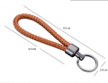 Leather Keychain (UP Leather)- Dori Key Chain Holder For Car Keys / Bag Key Chain (Pack of 2). 