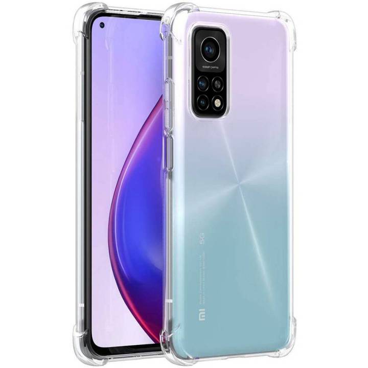 Soft Transparent Back Case Cover for Xiaomi Mi 10T 5G / Xiaomi Mi 10T Pro 5G (Bumper Case)