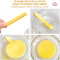 U and Z Facial Cleansing Sponge for Cleaning, 12 Pcs Compressed Face Sponges Round Makeup Face Wash Sponge Cleaning Stick, Reusable Facial Sponges Makeup. 