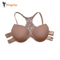 FairyShop Front Open Padded Bra Back Flower Design for Girls and Women - 7BF. 