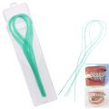 50Pcs Dental Floss Threaders Teeth Holder Between Orthodontic Braces Bridge Hilo Creek. 