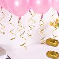 Extra Shiny Balloons ribbon Roll Foil Latex Balloons decorations curling Ribbon Roll for Gift Box Wrapping.. 