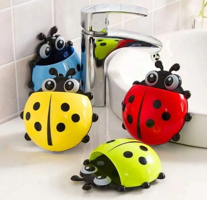 1pcs%20Cute%20Ladybug%20Insect%20Toothbrush%20Holder%20Cartoon%20Toothpaste%20Toothpaste%20Holder%20Wall%20Suction%20Cup%20Toothbrush%20Container%20-%20Image%203