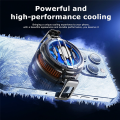 MEMO CX07 Magnetic Mobile Phone Game Cooler, Semiconductor Cooling Fan for Android PUBG. 