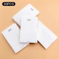 50PCS White hairpin card Trinket packaging hair display Cardboard Hair Clip. 