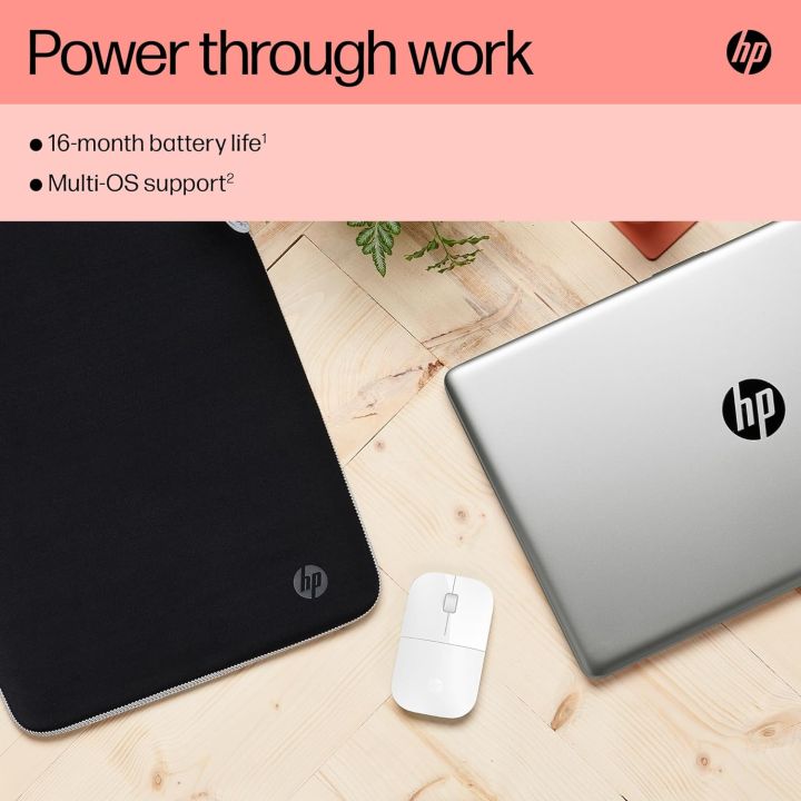 HP%20Z3700%20White%202.4%20GHz%20USB%20Slim%20Wireless%20Mouse%20with%20Blue%20LED1200%20DPI%20Optical%20Sensor,%20Up%20to%2016%20Months%20Battery%20Life%20-%20Image%204