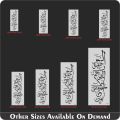 Loh e Qurani Calligraphy Islamic Reusable Stencil for Canvas and wall painting.ID#4240. 