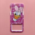 Disney Donald Daisy Duck Girls Slide Cover Student Card Case Hanging Rope Employee Case Lanyard ID Name Card Holder. 