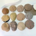 Farewell autumn beret khaki caramel autumn winter warm hat. 