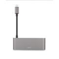 USB-C Multimedia Adapter - Grey. 
