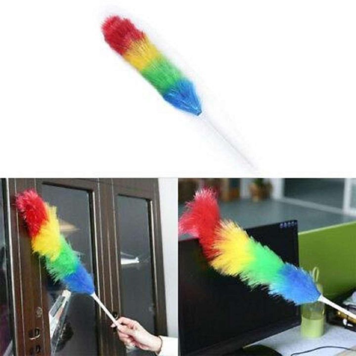 Cleaning%20Duster,%20Soft%20Magic%20Colorful%20Feather%20Duster%20Brush%20Anti%20Static%20Cleaning%20Products%20with%20Long%20Plastic%20Handle%20-%20Image%202