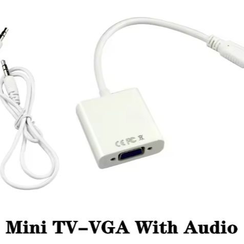 HDMI to VGA Converter with AV Audio | Full HD Adapter for PC Laptop to ...