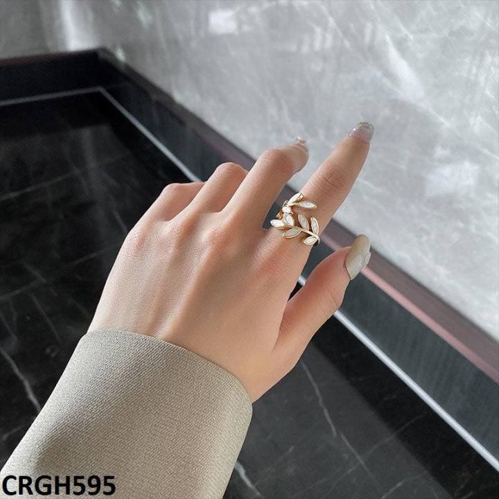 Root Leaf Ring | Root and Leaf Symbol Ring | Root and Leaf Pattern Ring | Root and Leaf Wrap Rings