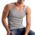 Cotton Jersey Printed Gym Sando Tanks Top For Men. 