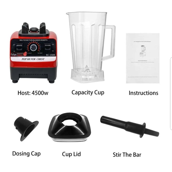 Silver%20Crest%20Blender%20Ultra%20Heavy%20duty%20Blender%20Machine%202%20in%201%20Multifunctional%20Blender%20for%20Smoothie,%20Milkshake,%20Juicer%20Ice%20Crusher%20Large%20Capacity%20Unbreakable%20Jug%20and%20700ml%20Chopper%20With%20Powerful%20Motor%20-%20Image%203