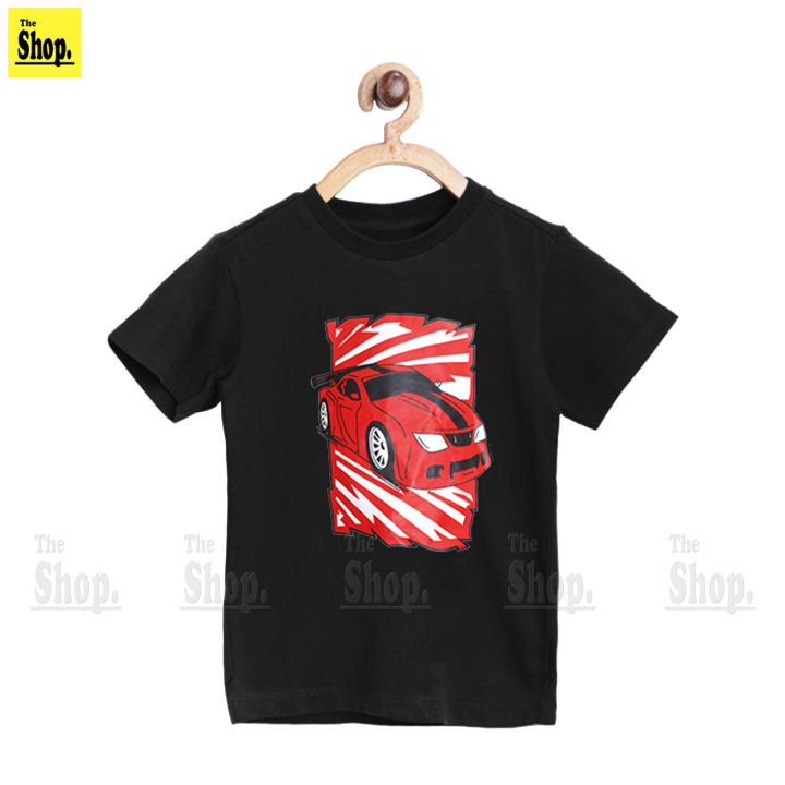 The Shop - Sports Car T Shirt For Boys & Girls Kids - SC1-BGT