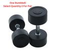 Rubber Coated Dumbbell Fitness Home Gym Home Exercise Dumbbell. 