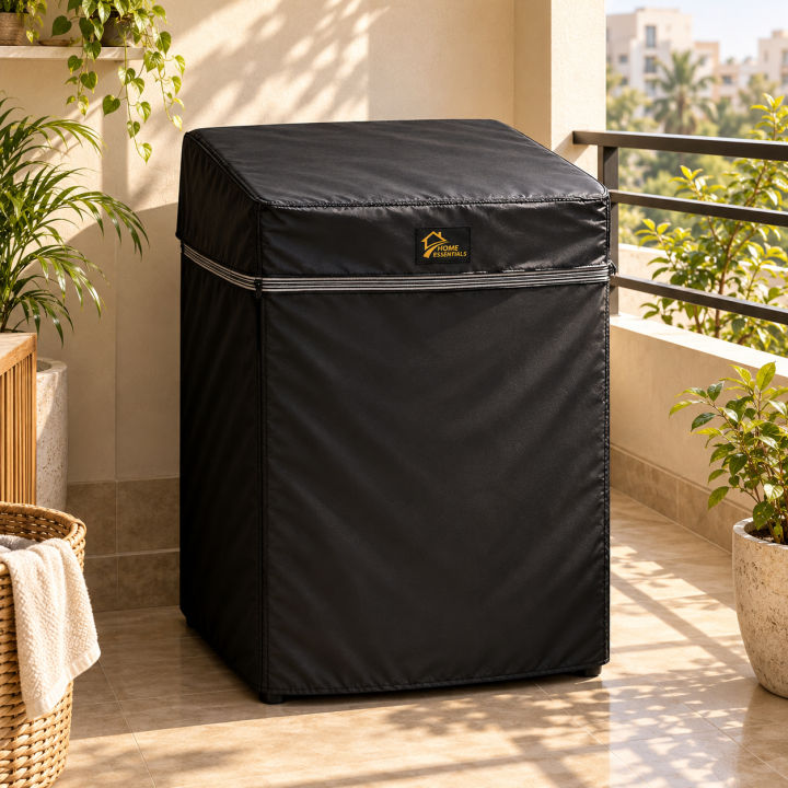 Home%20Essentials%20Waterproof%20Washing%20Machine%20Cover%20for%20Top%20Load%20Automatic%20Washer%20&%20Dryer%20%E2%80%93%20Dustproof,%20Waterproof%20UV%20Protection%20Cover%20for%207kg-15kg%20Machines%20%E2%80%93%20Zipper%20Design%20%E2%80%93%20Small%20(21x21x35),%20Medium%20(23x23x37),%20Large%20(26x26x38)%20%E2%80%93%20Black%20-%20Image%202