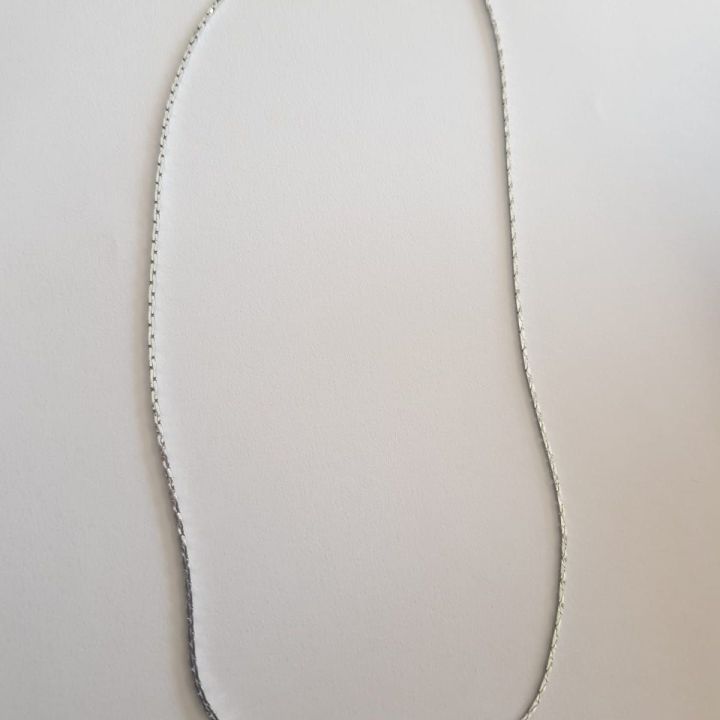 High quality silver thin neck chain (Light Weight) 1mm size